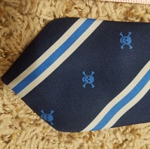 Like new Baby Gap Clip-on Tie, Embroidered Skulls